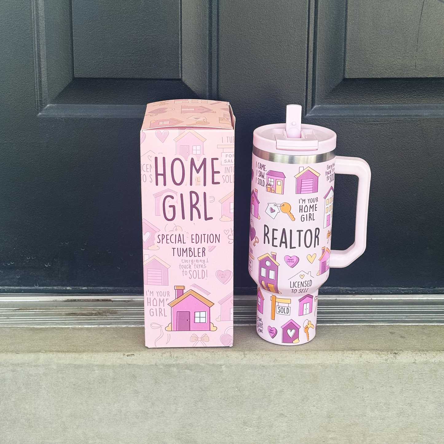 Realtor Home Girl 40oz DuoLid Tumbler - PREORDER