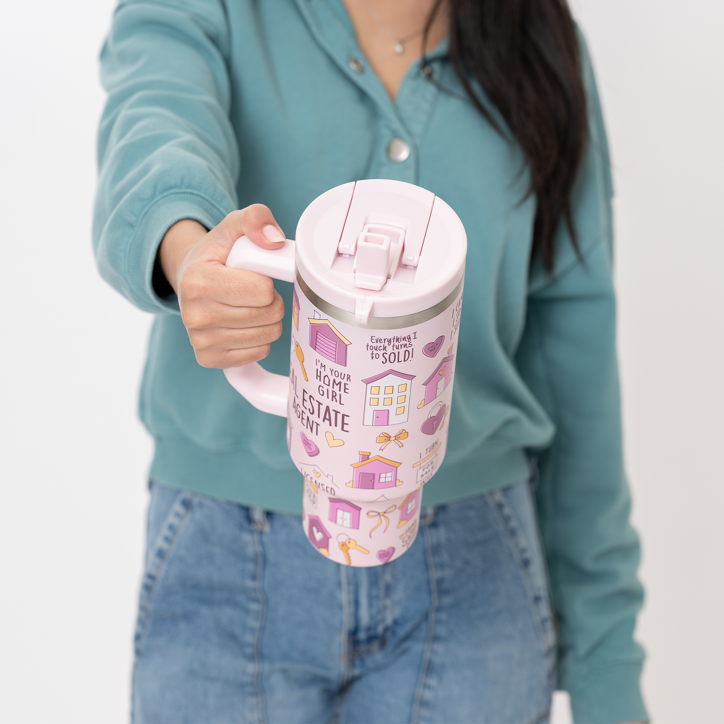 Realtor Home Girl 40oz DuoLid Tumbler - PREORDER