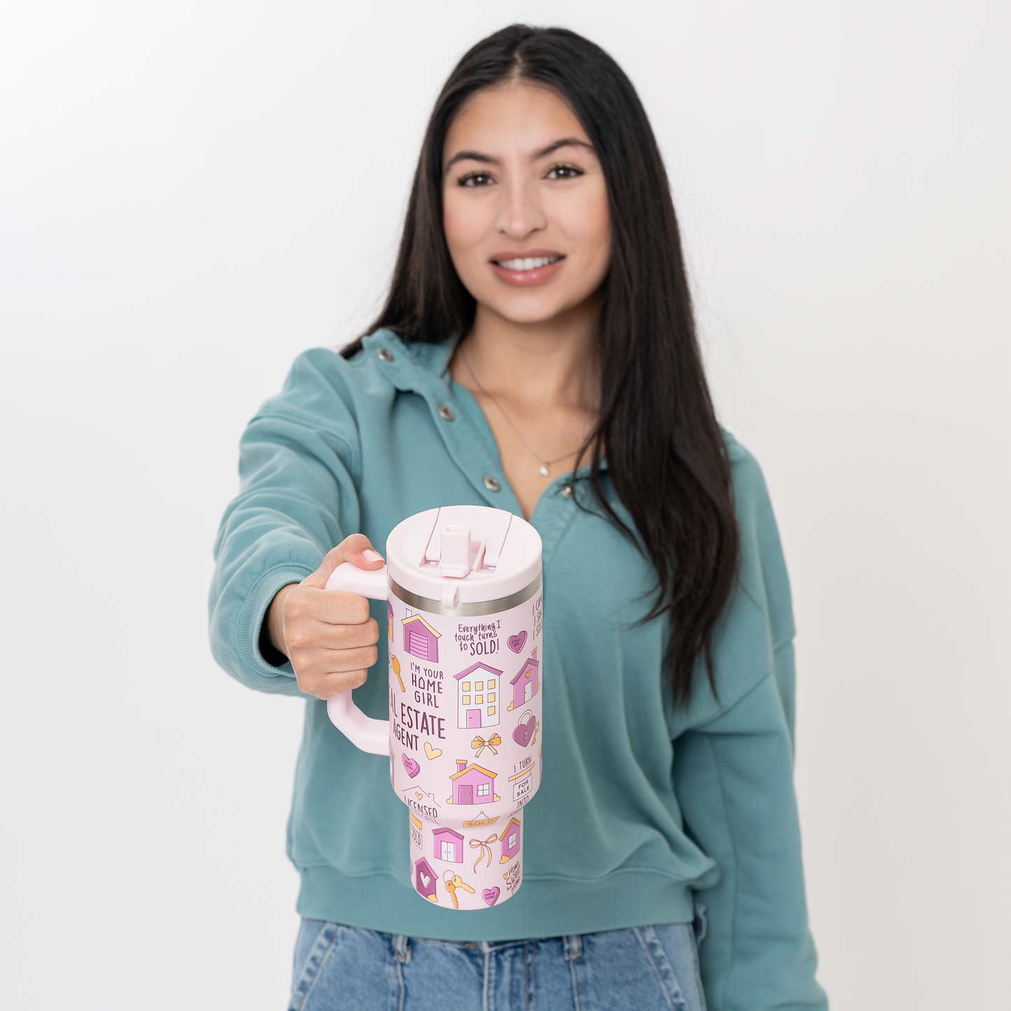 Realtor Home Girl 40oz DuoLid Tumbler - PREORDER