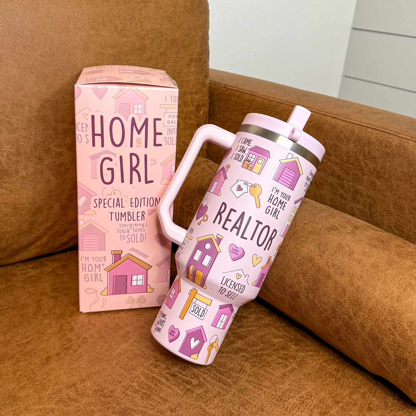 Realtor Home Girl 40oz DuoLid Tumbler - PREORDER