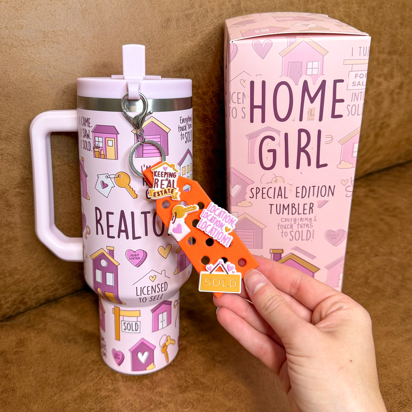 Realtor Home Girl 40oz DuoLid Tumbler - PREORDER