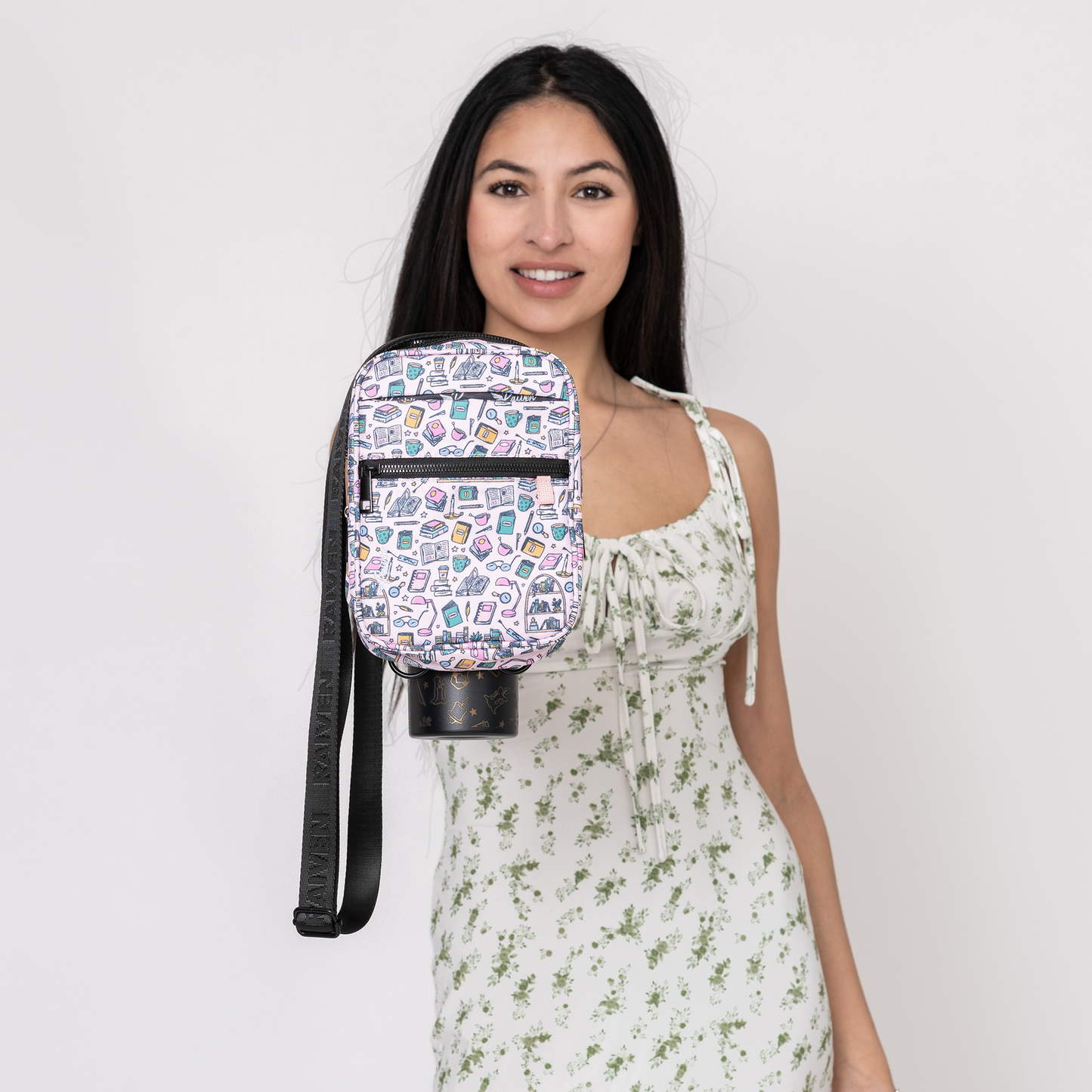 Medium Booktrovert Crossbody w/ Tumbler Belt