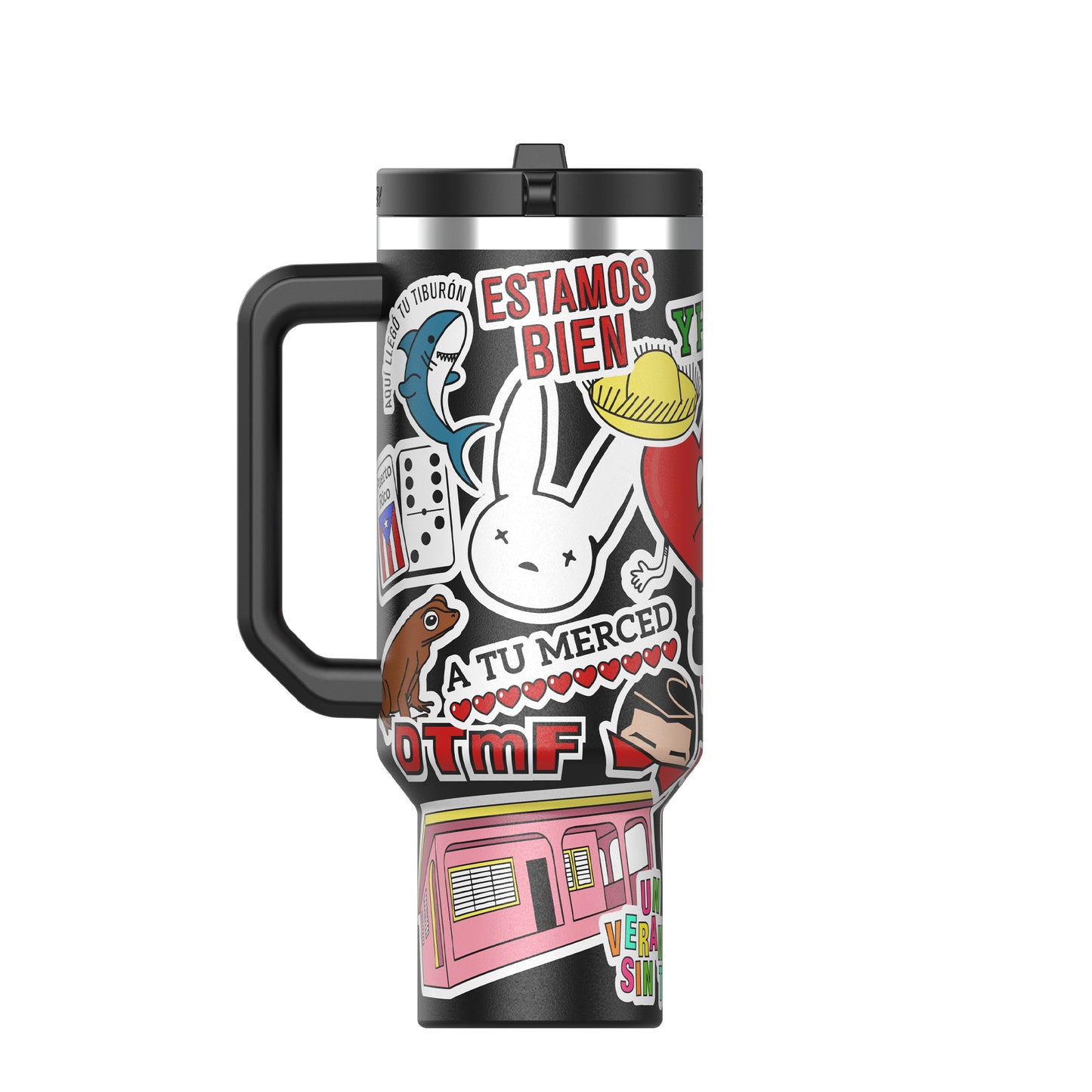 Thirsty Bunny 40 oz DuoLid Tumbler - PREORDER