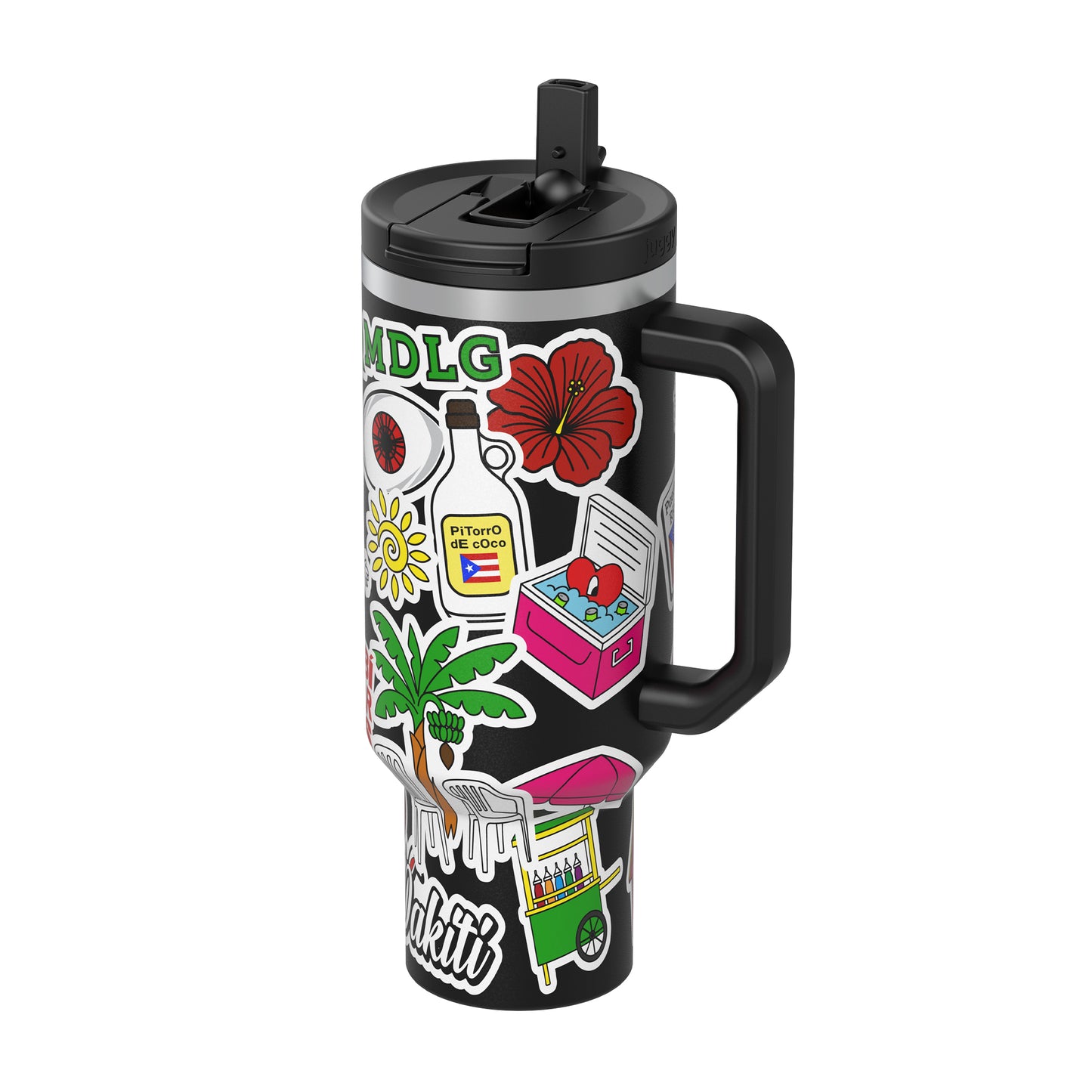 Thirsty Bunny 40 oz DuoLid Tumbler - PREORDER