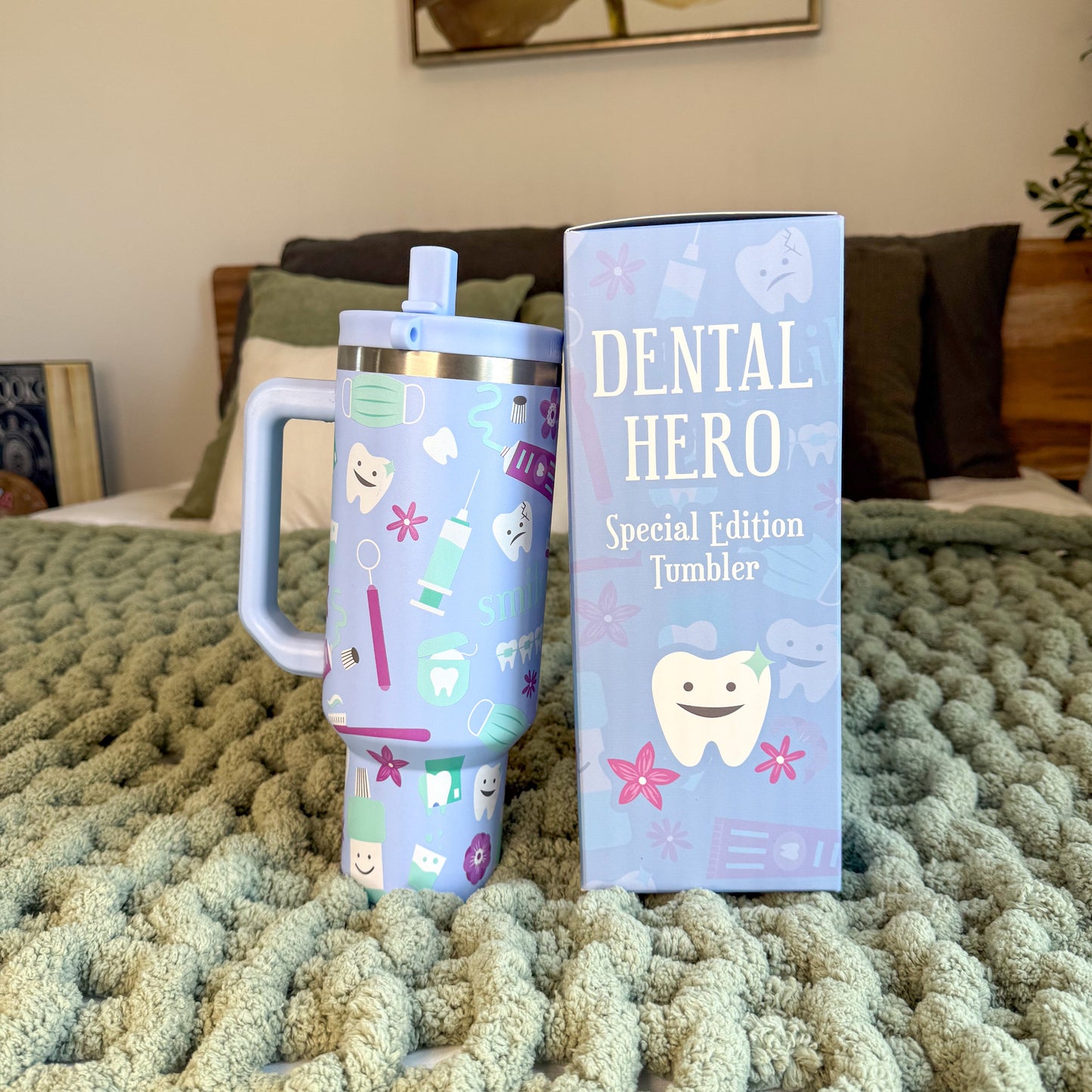 Dental Hero 40oz DuoLid Tumbler