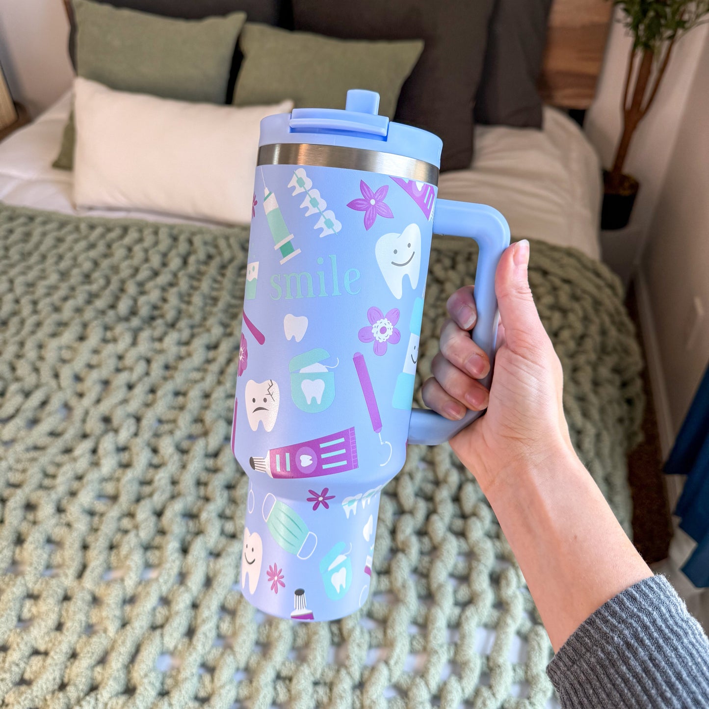 Dental Hero 40oz DuoLid Tumbler