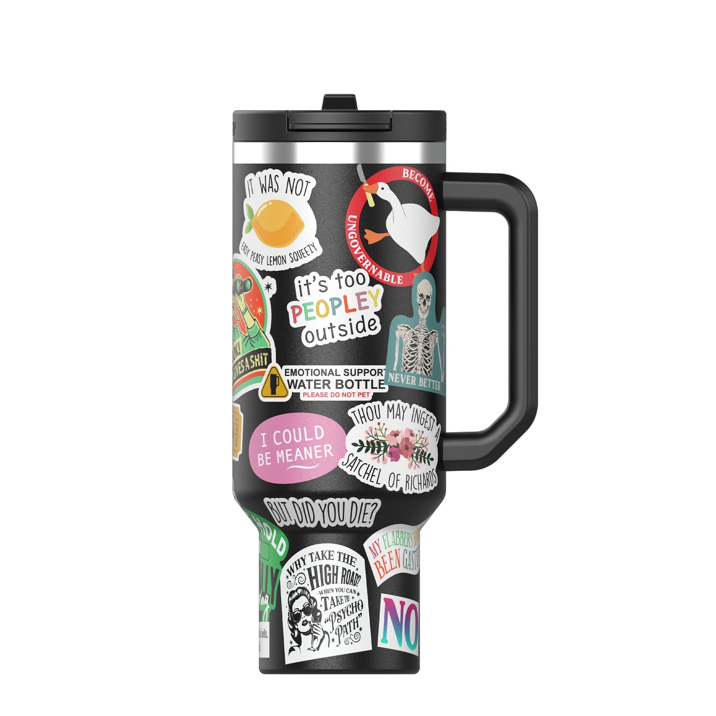 Sass In A Glass 40 oz DuoLid Tumbler - PREORDER