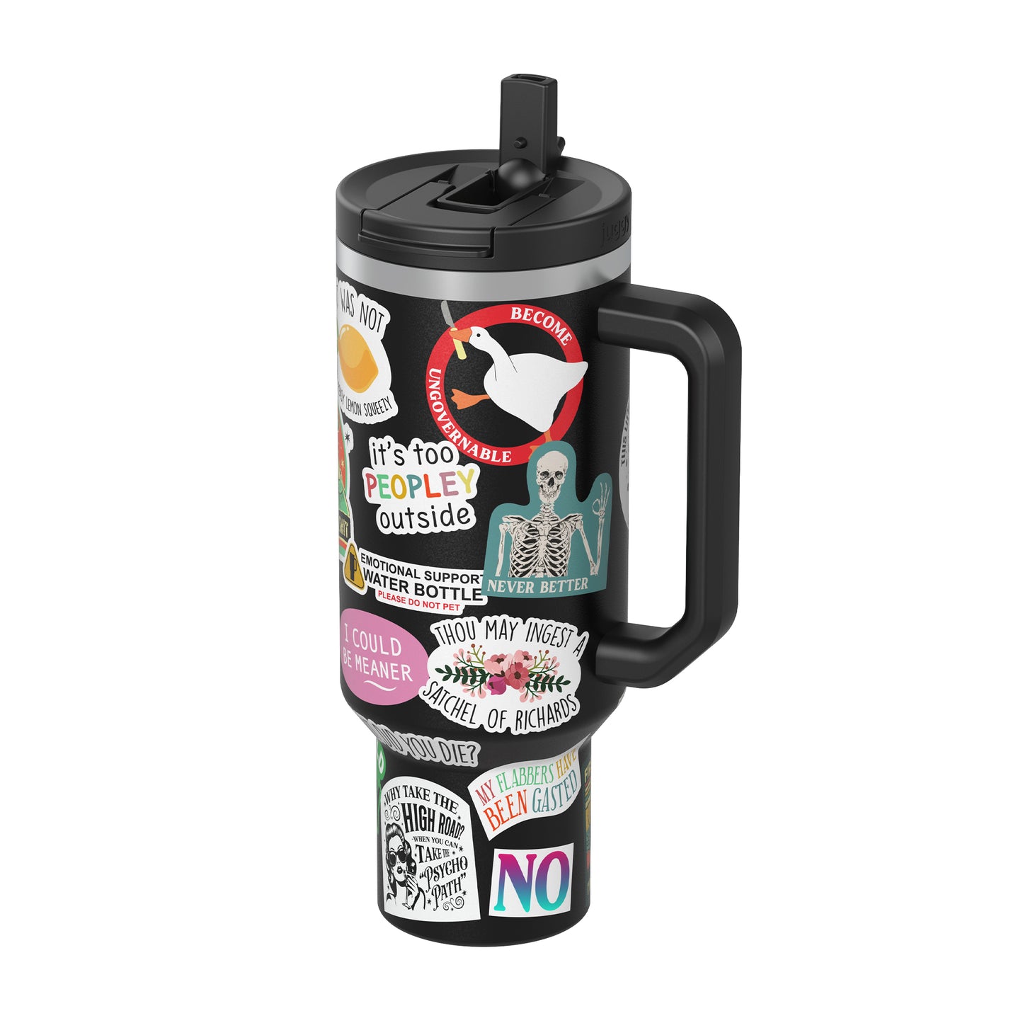 Sass In A Glass 40 oz DuoLid Tumbler - PREORDER