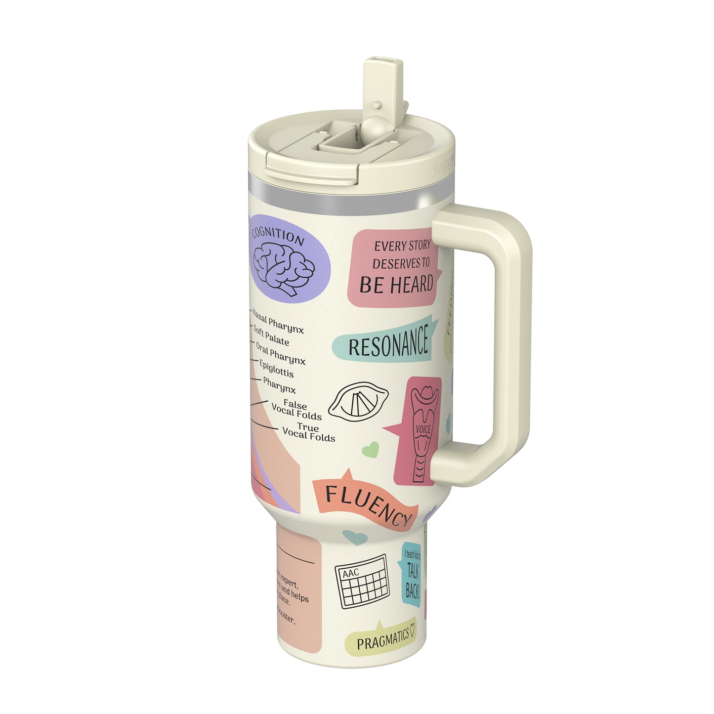 Speech Therapist 40 oz DuoLid Tumbler - PREORDER
