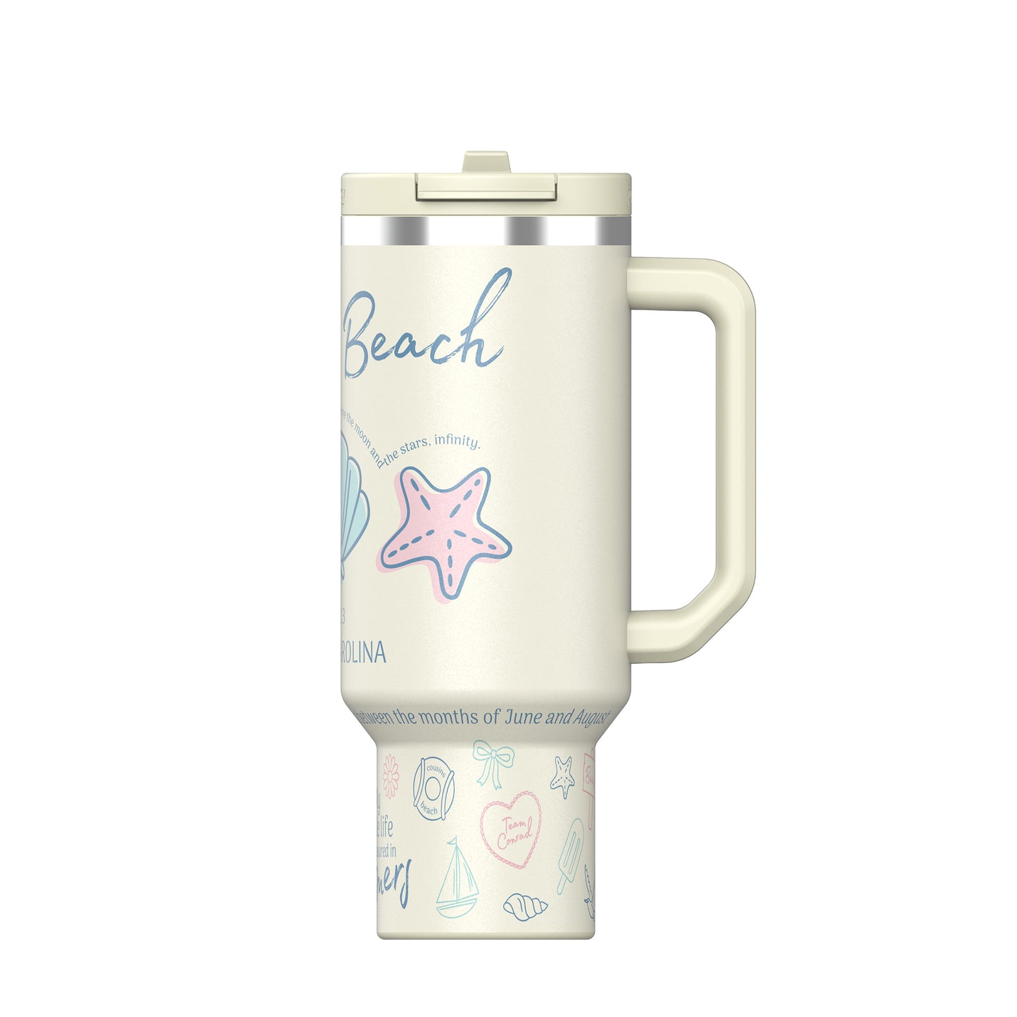 Pretty Summer 40 oz DuoLid Tumbler - PREORDER