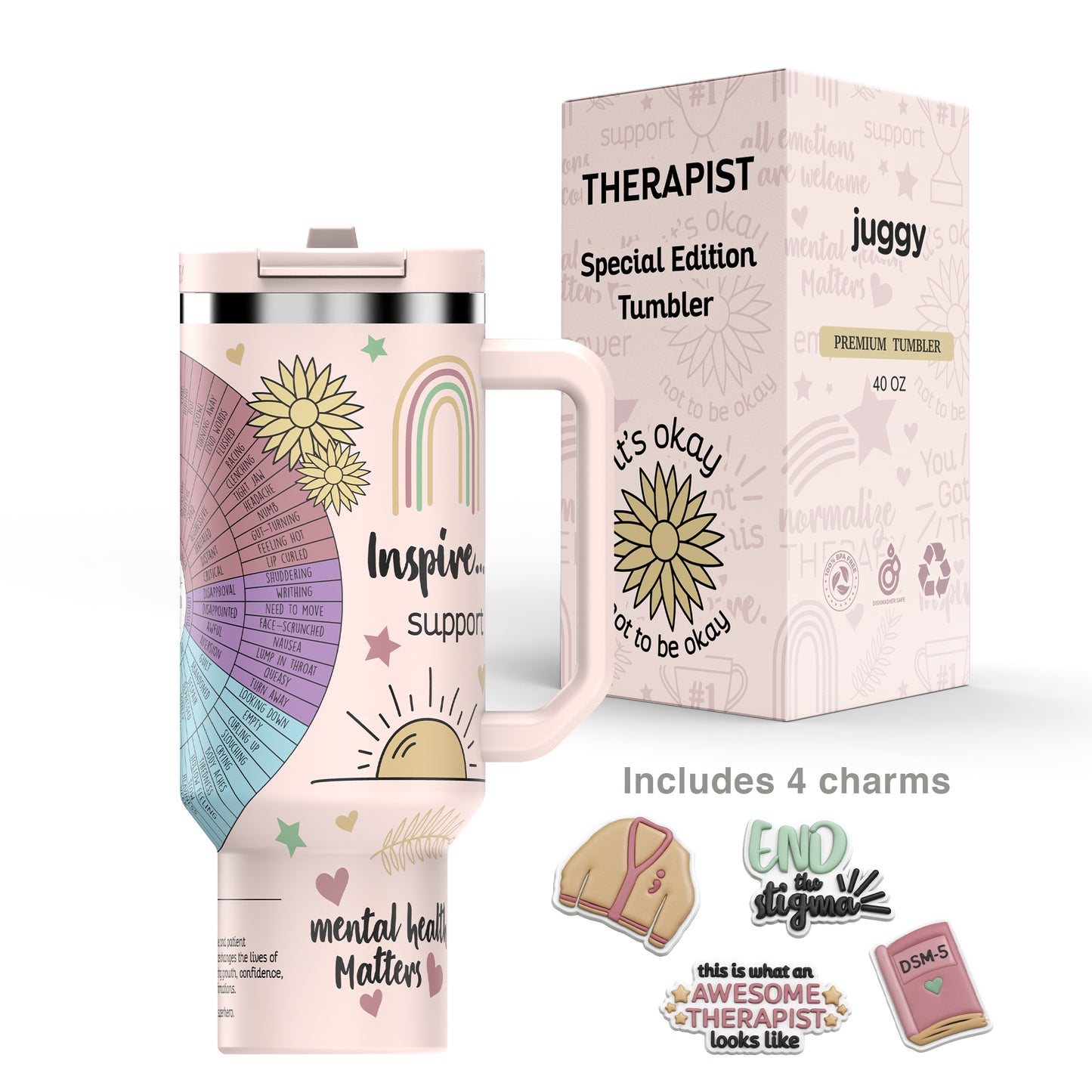 Therapist 40 oz DuoLid Tumbler - PREORDER