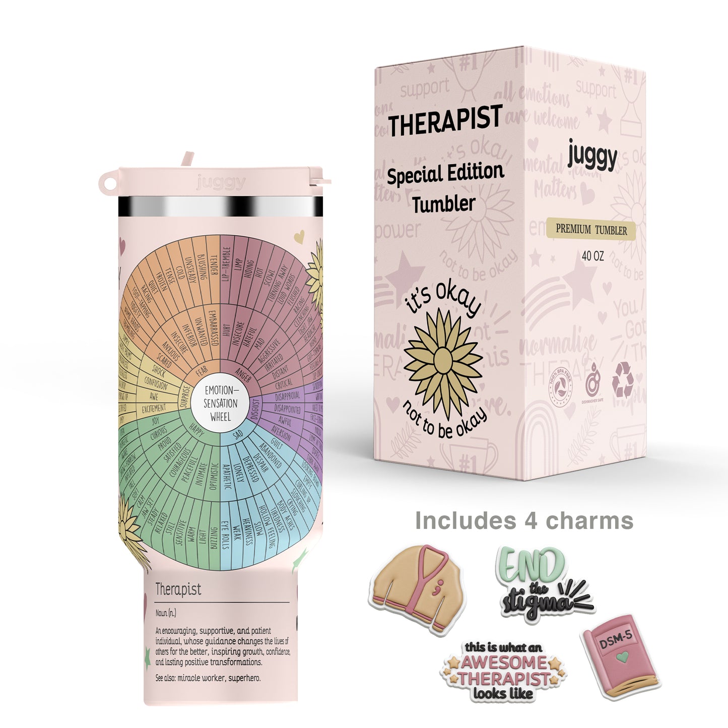 Therapist 40 oz DuoLid Tumbler - PREORDER