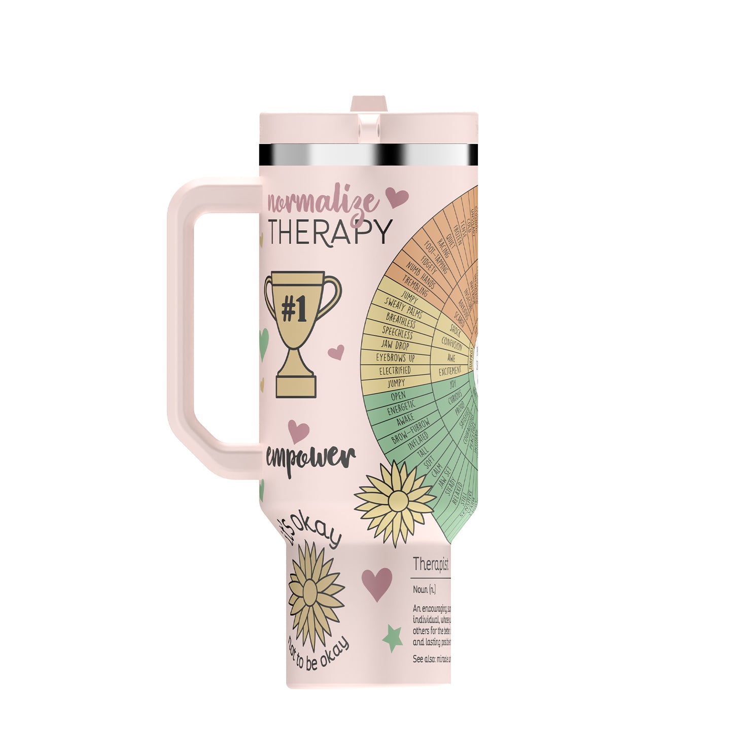 Therapist 40 oz DuoLid Tumbler - PREORDER