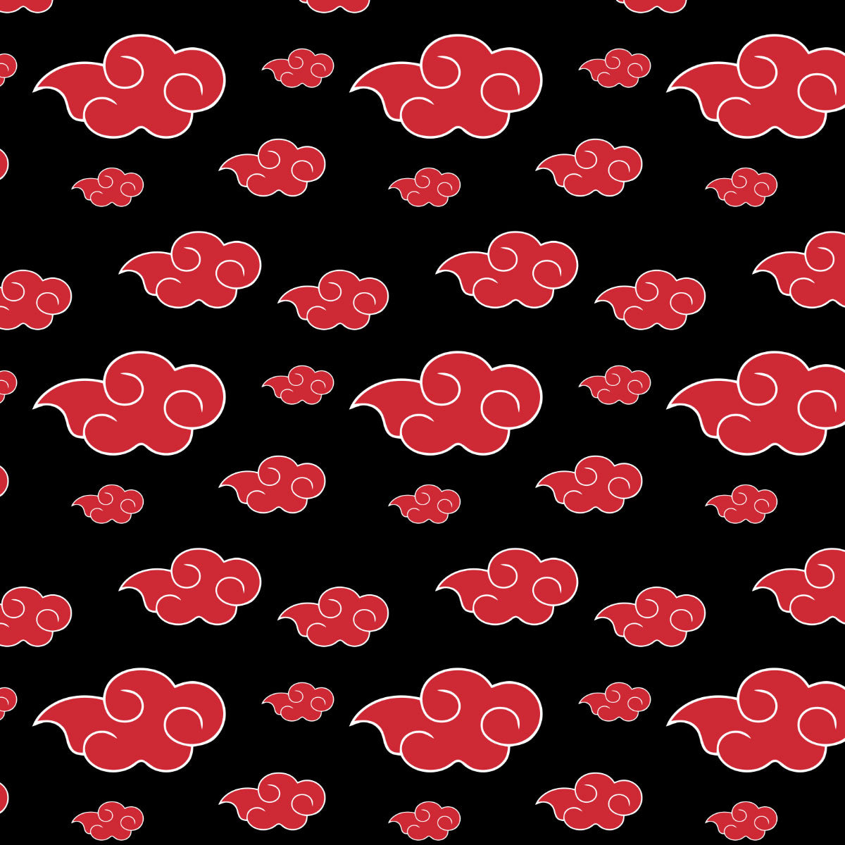 Akatsuki pattern  Red and black wallpaper, Akatsuki, Pattern wallpaper