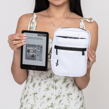 White Medium Bag With Tumbler Belt – JUGGY