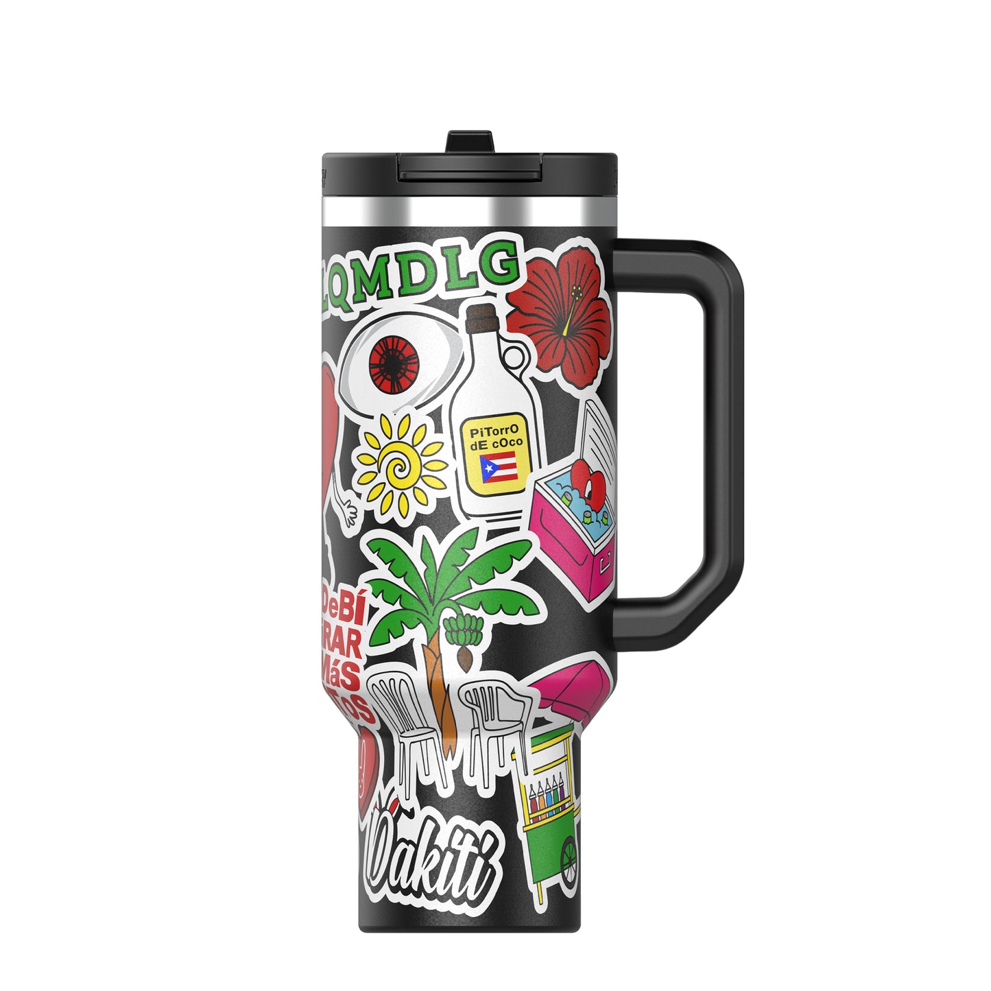 Thirsty Bunny 40 oz DuoLid Tumbler - PREORDER