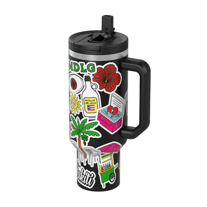 Thirsty Bunny 40 oz DuoLid Tumbler - PREORDER