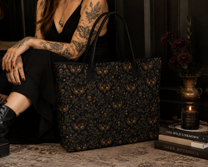 Death Bloom Tote Bag