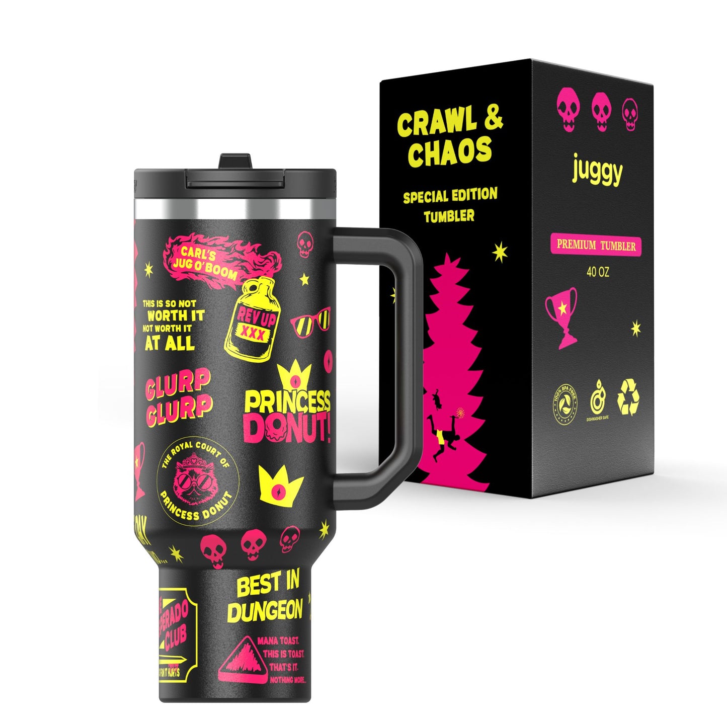 Crawl & Chaos 40oz Tumbler