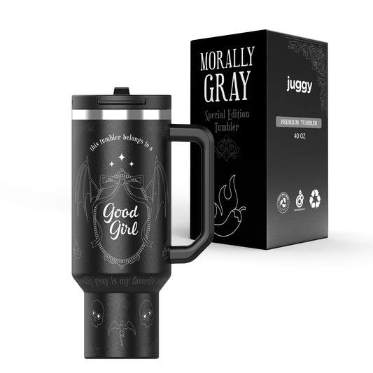 Good Girl - Morally Gray 40 oz DuoLid Tumbler - PREORDER