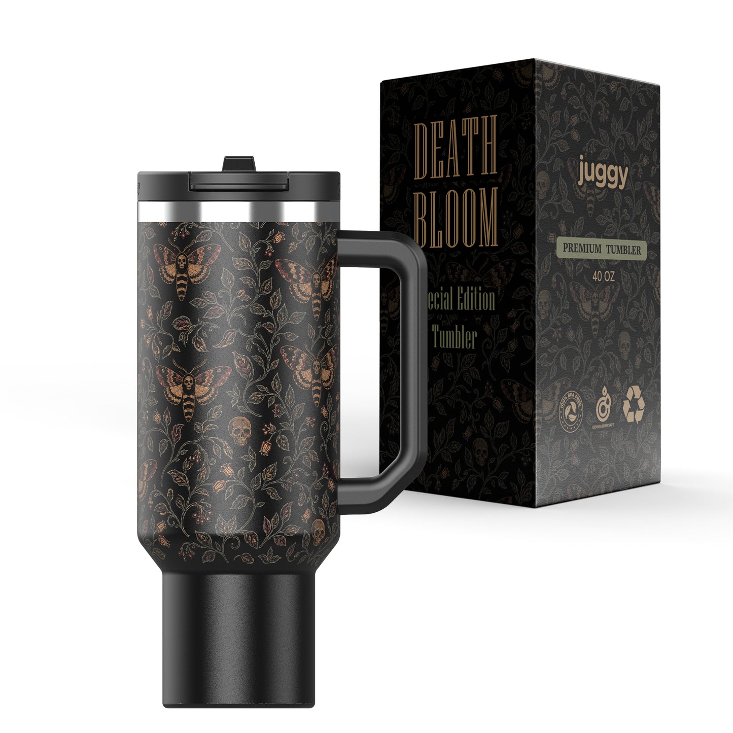 Death Bloom 40oz Tumbler