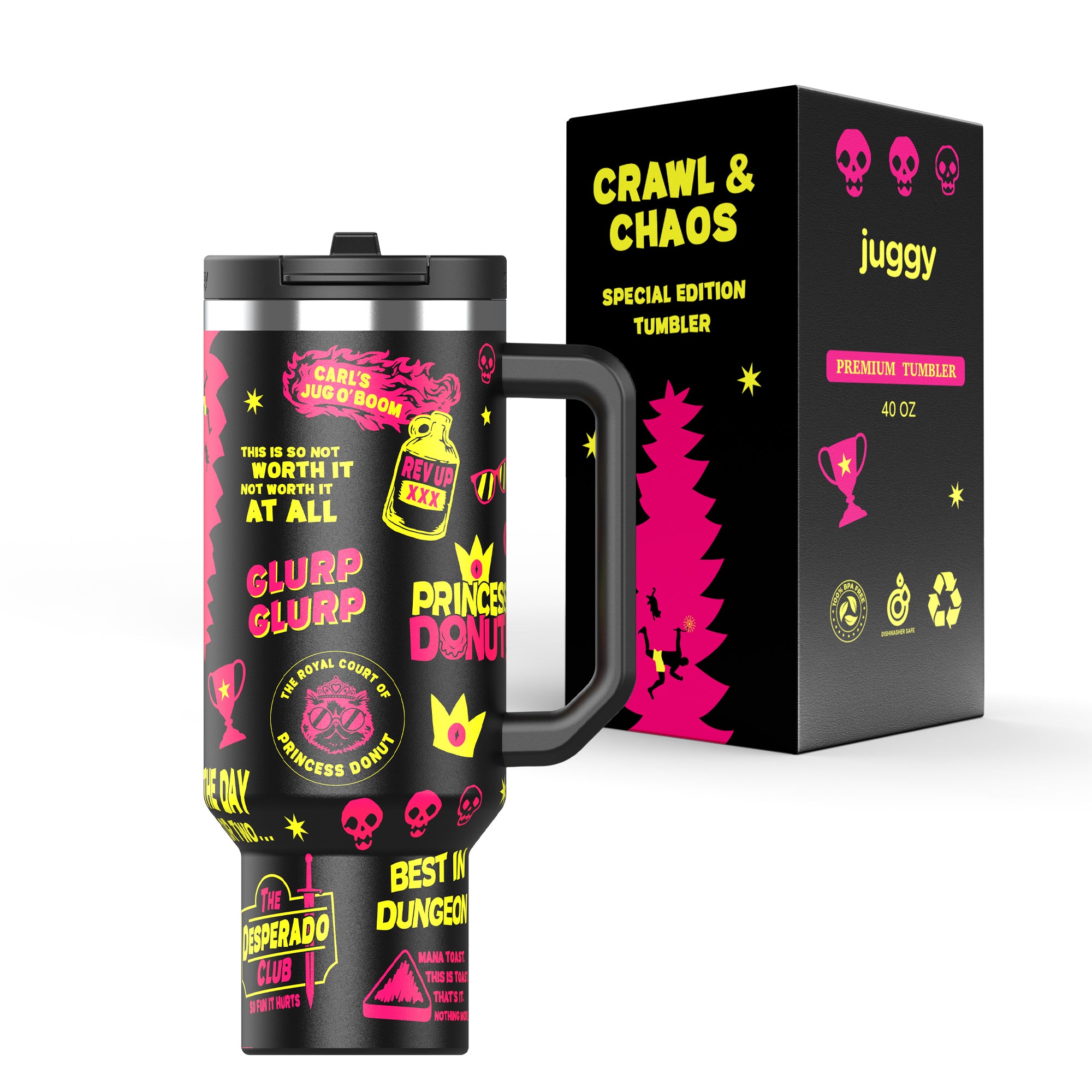Crawl & Chaos Tumbler – JUGGY