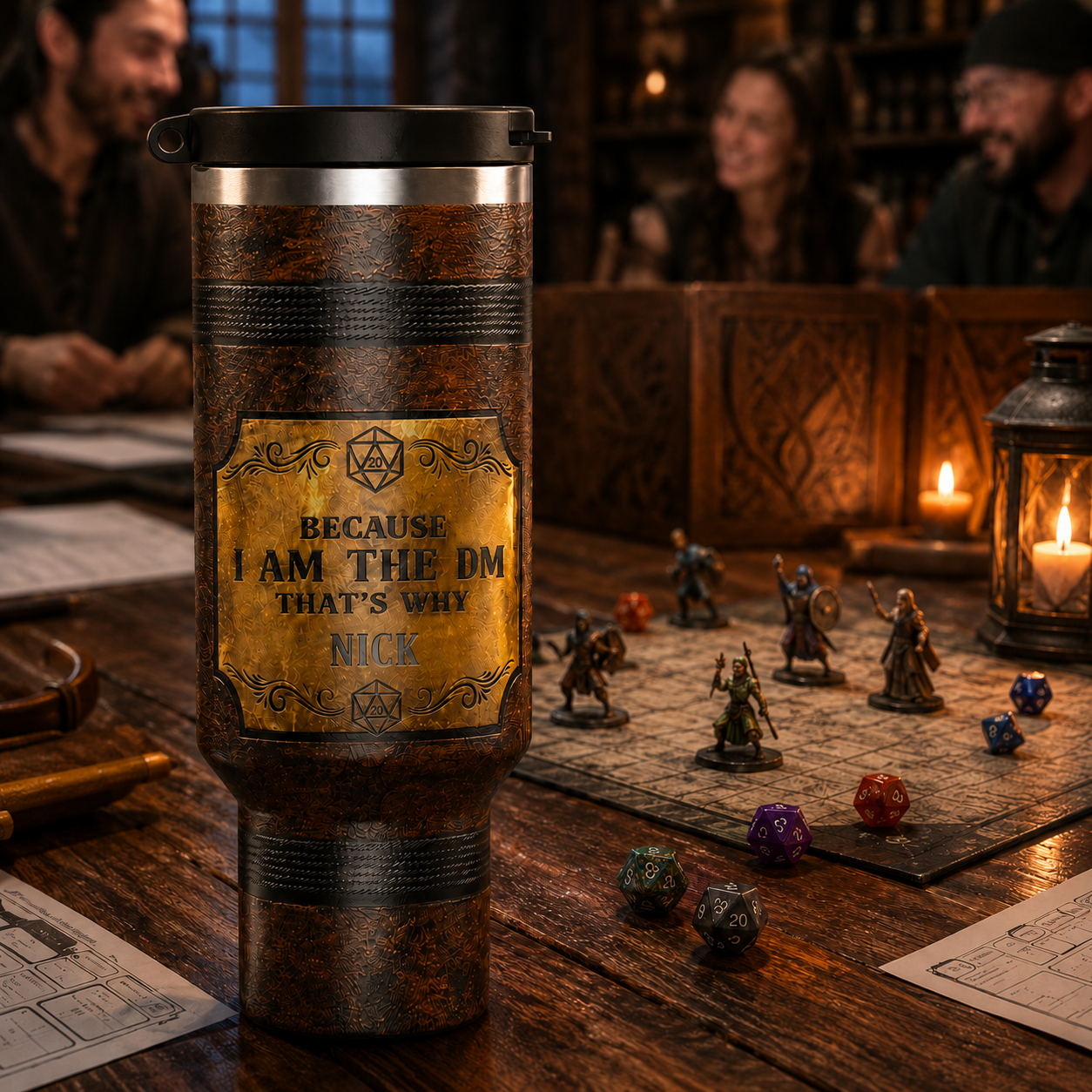 Dungeon Master 40oz Tumbler