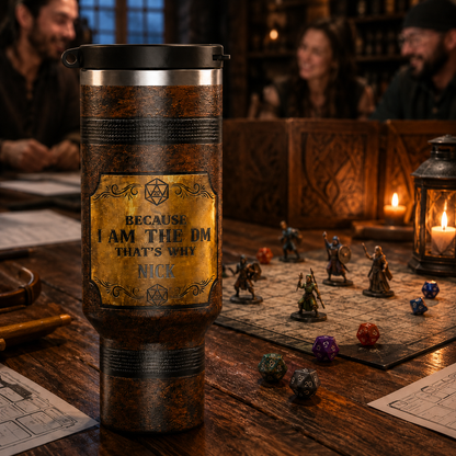 Dungeon Master 40oz Tumbler