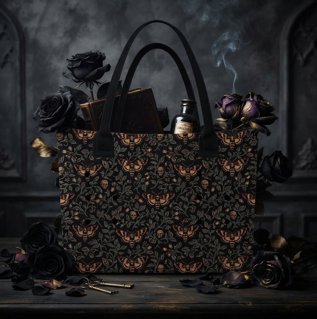 Death Bloom Tote Bag