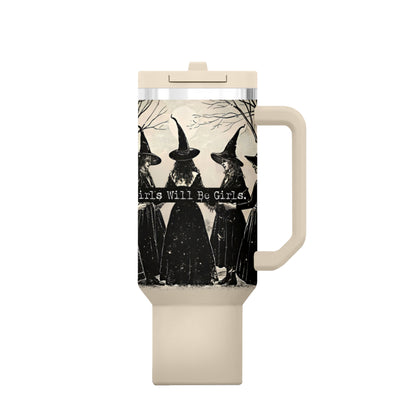 Girls Will Be Girls 40 oz DuoLid Tumbler - PREORDER