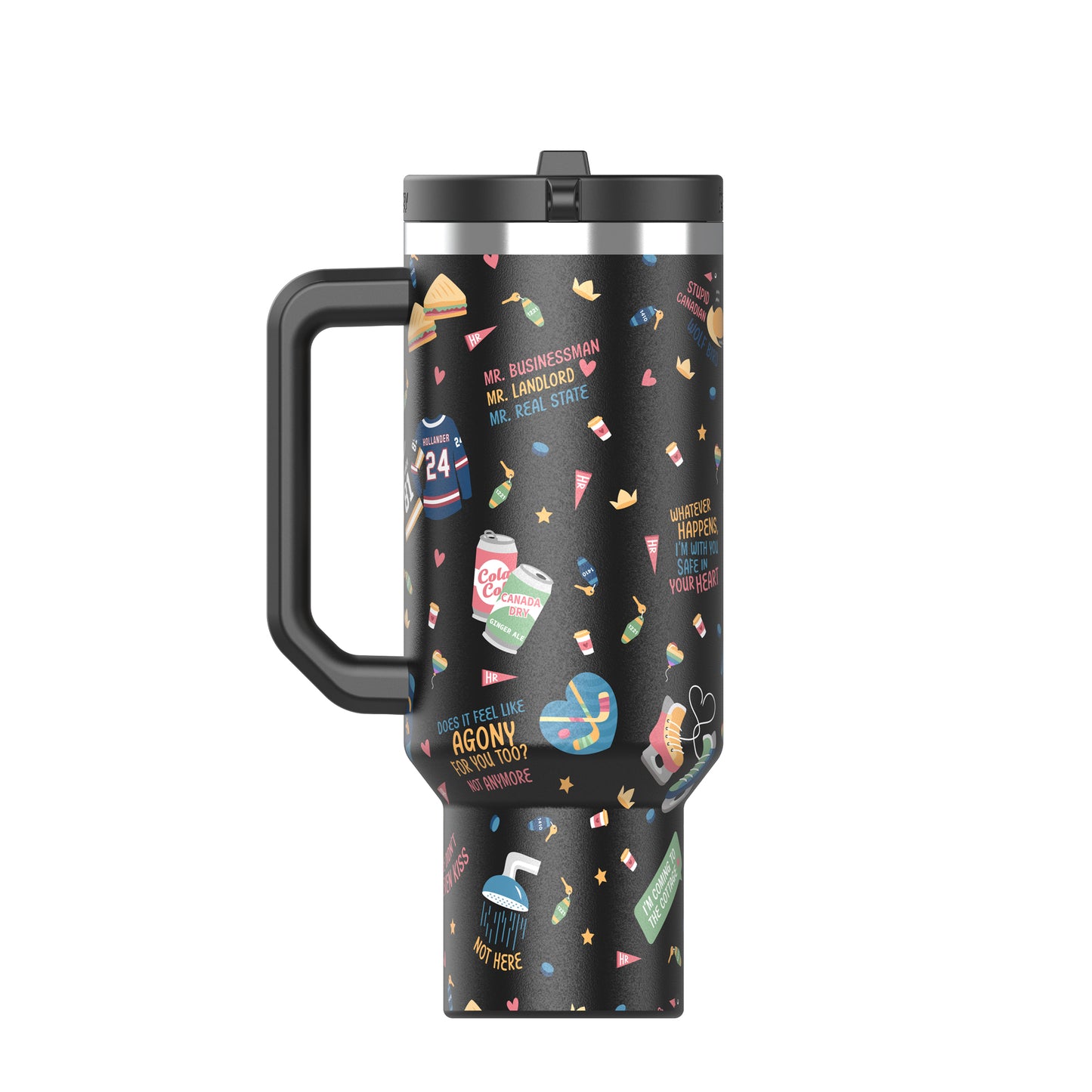 Heated Waters 40oz Tumbler