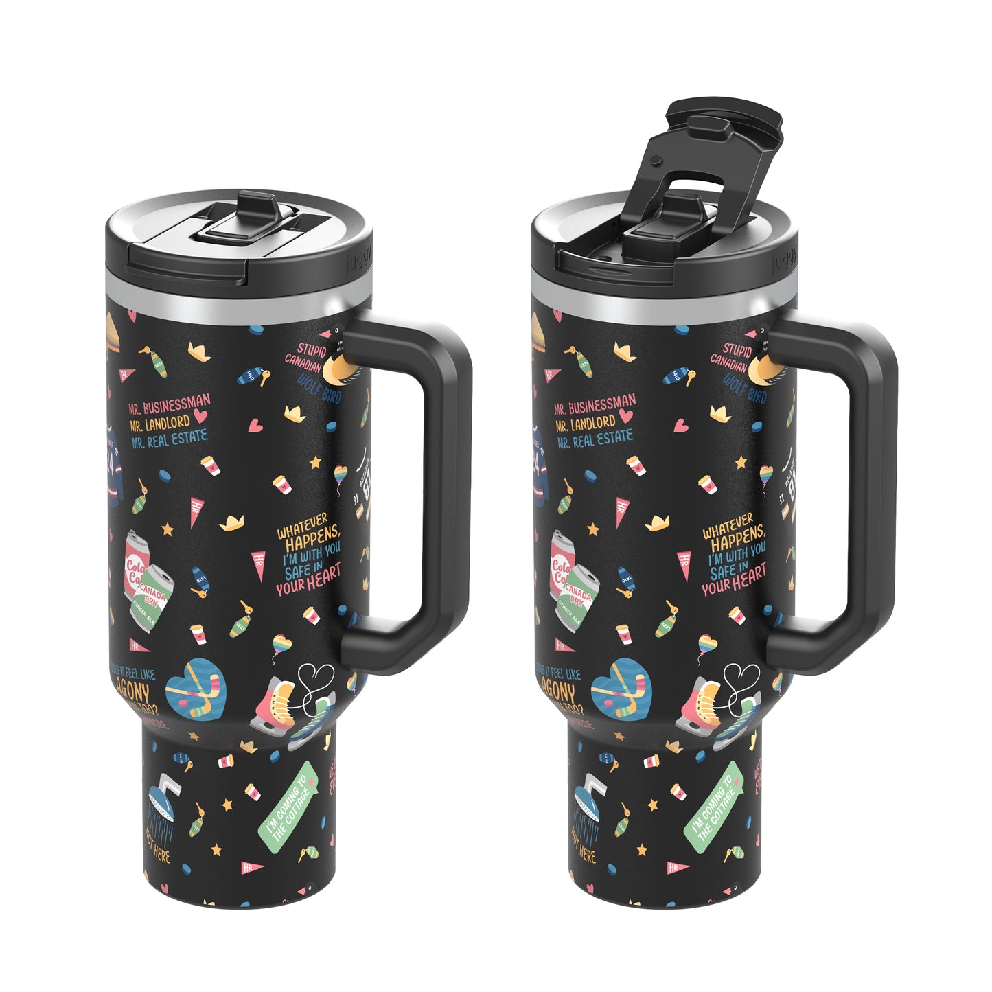 Heated Waters 40oz Tumbler
