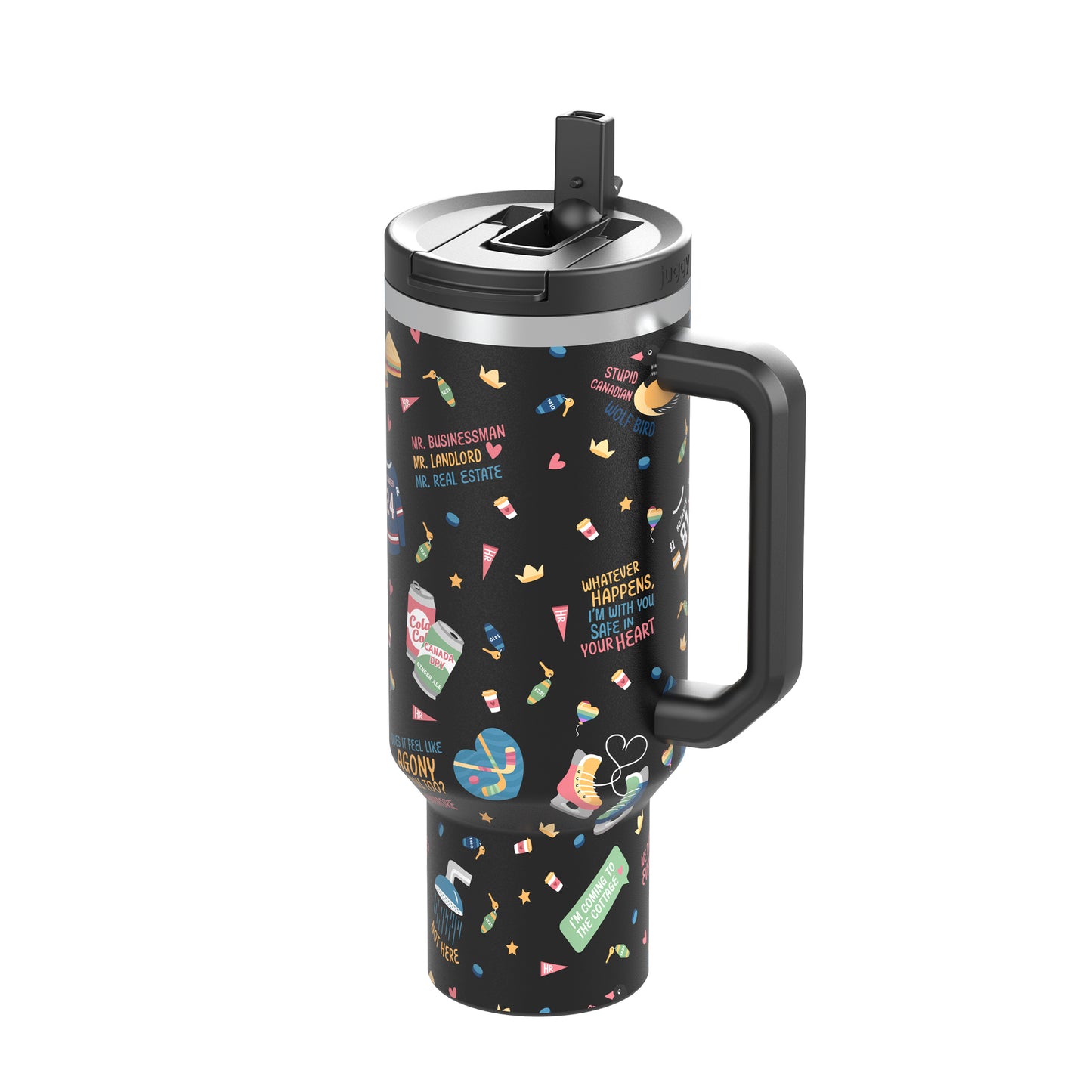 Heated Waters 40oz Tumbler