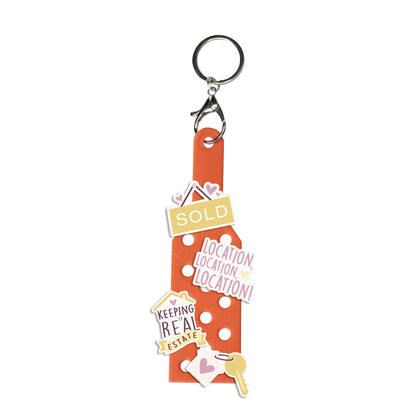 Home Girl Crocs Charms Keychain