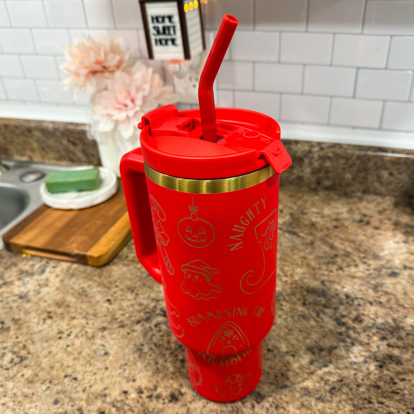 Witchy Christmas 40 oz NewGen Tumbler