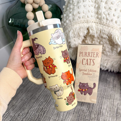 Potter Cats 40oz DuoLid Tumbler