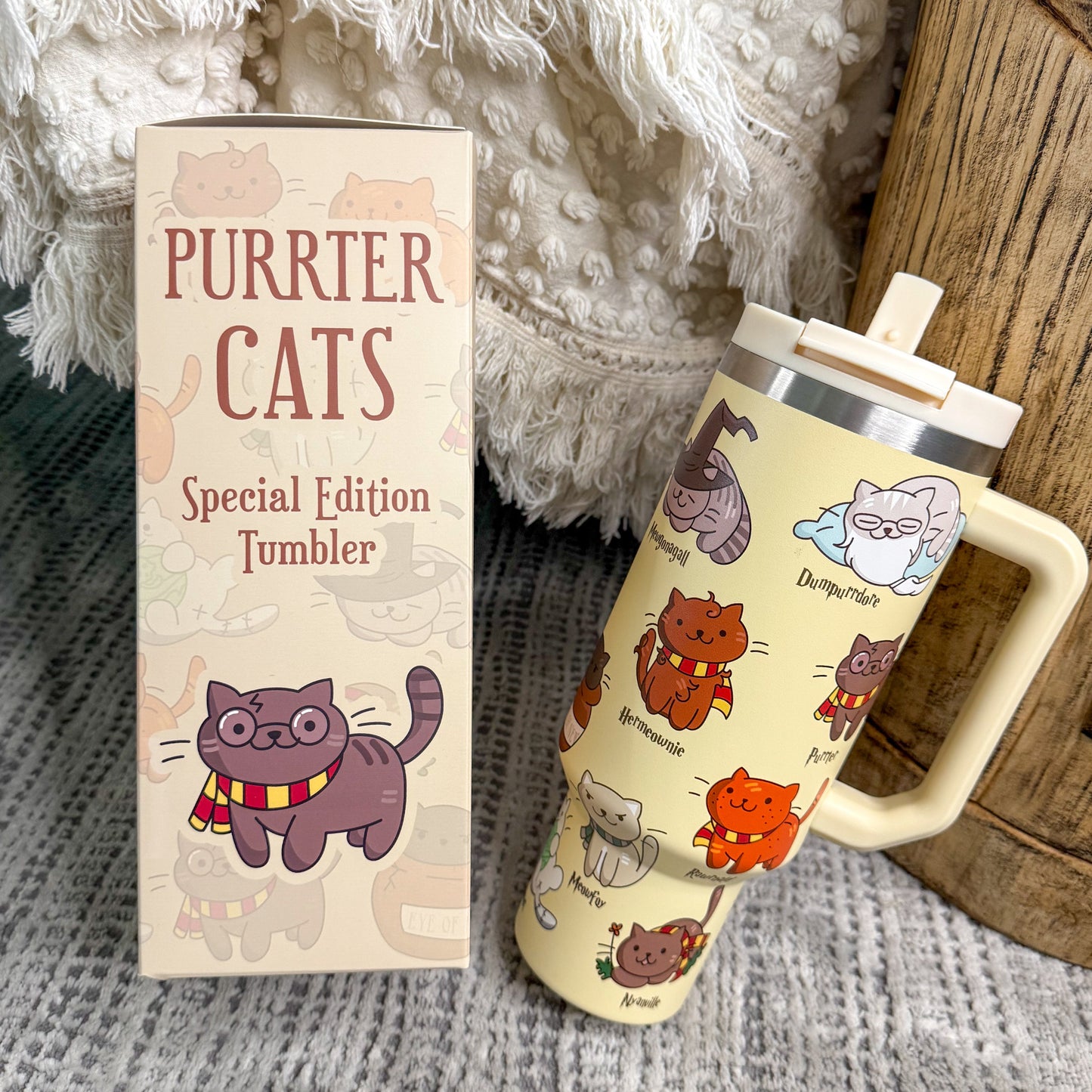 Potter Cats 40oz DuoLid Tumbler