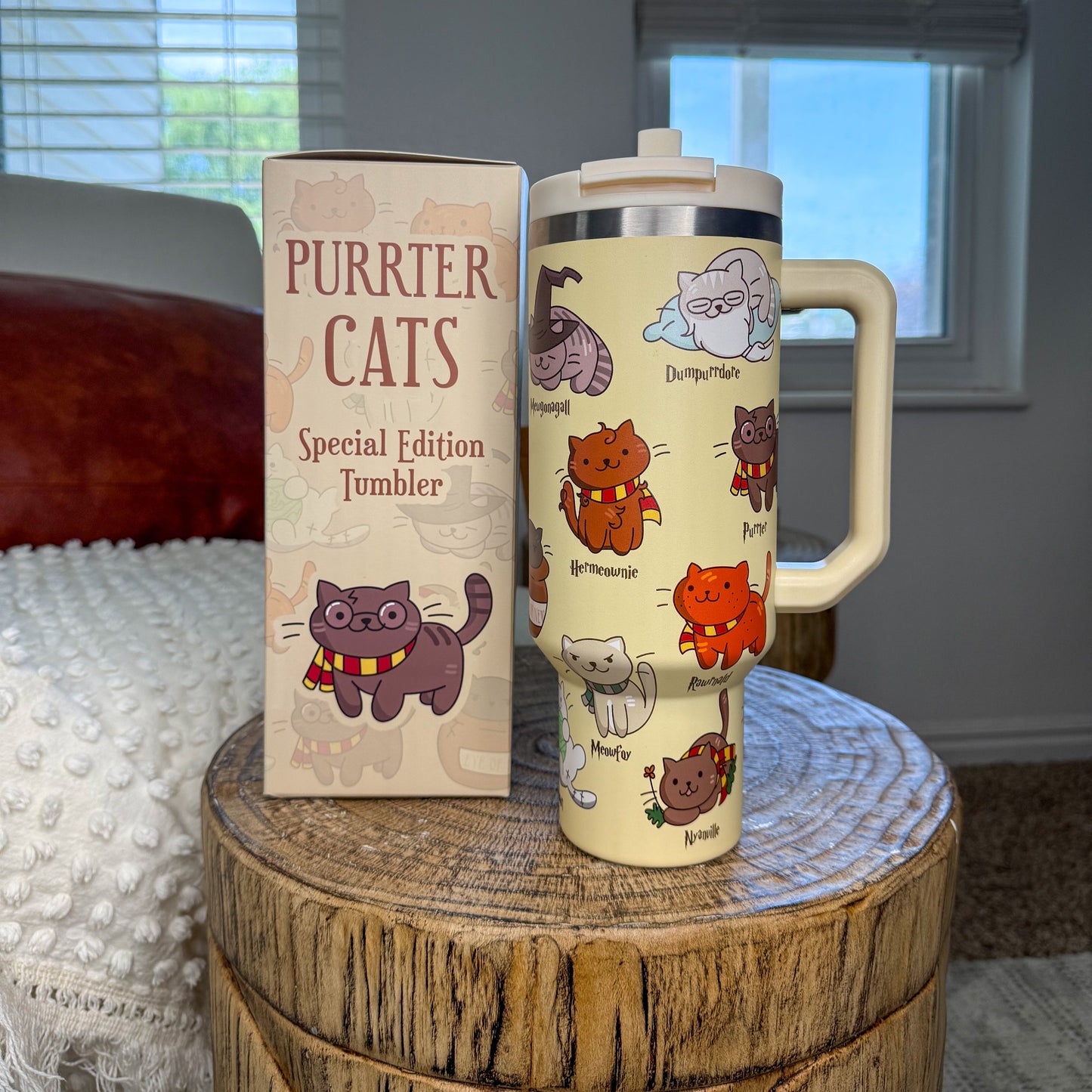 Potter Cats 40oz DuoLid Tumbler