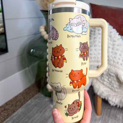 Potter Cats 40oz DuoLid Tumbler
