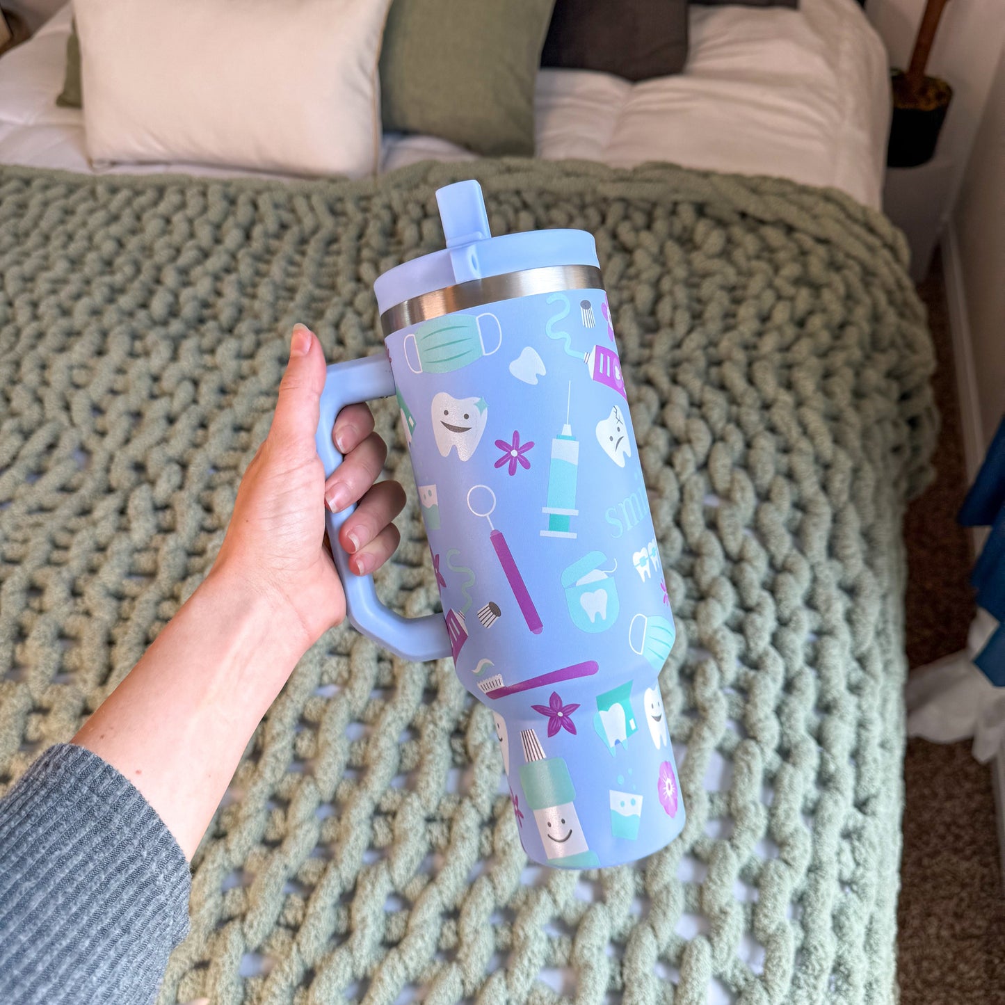 Dental Hero 40oz DuoLid Tumbler