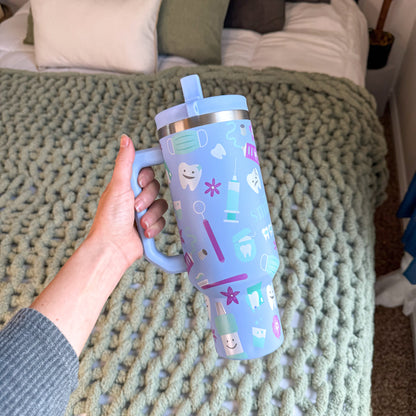 Dental Hero 40oz DuoLid Tumbler