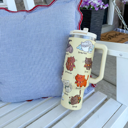 Potter Cats 40oz DuoLid Tumbler