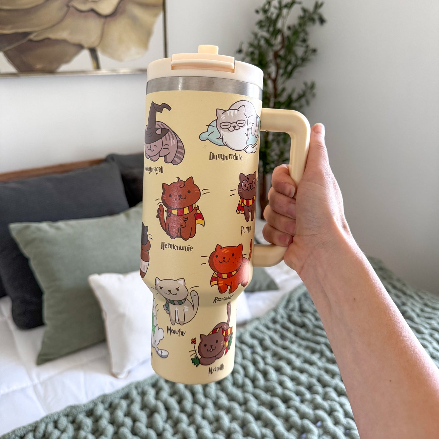 Potter Cats 40oz DuoLid Tumbler