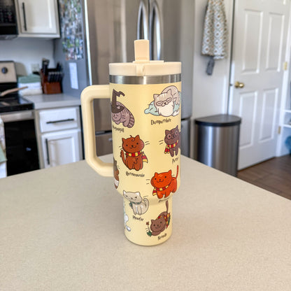 Potter Cats 40oz DuoLid Tumbler