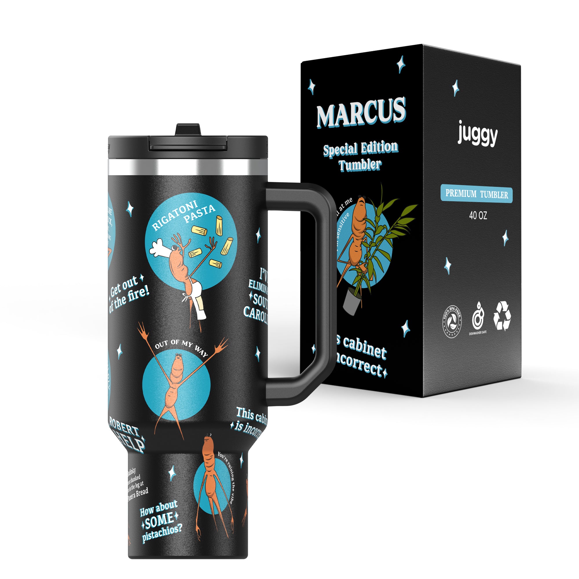 洋楽 ULTIMATE 4th / rubber funk Marcus The Worm 40oz Tumbler – JUGGY