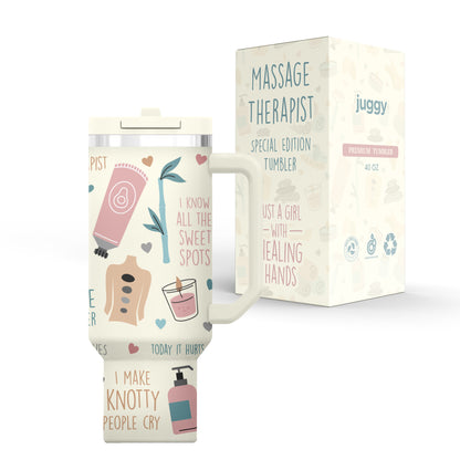 Massage Therapist 40 oz DuoLid Tumbler - PREORDER