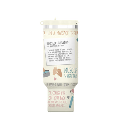Massage Therapist 40 oz DuoLid Tumbler - PREORDER