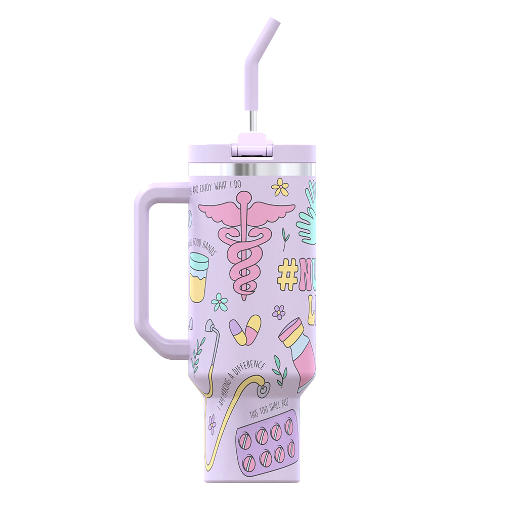Nurse Life 40 oz NewGen Tumbler