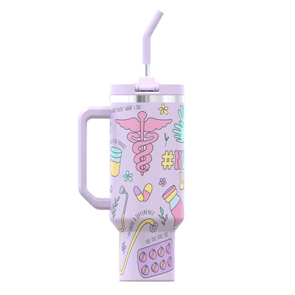Nurse Life 40 oz NewGen Tumbler