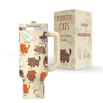 Potter Cats 40oz DuoLid Tumbler - PREORDER